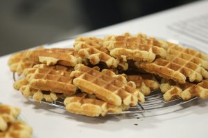Membuat waffle