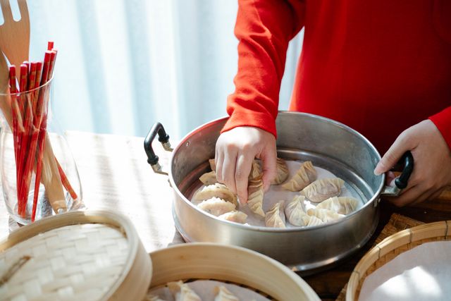 tips mengukus dimsum